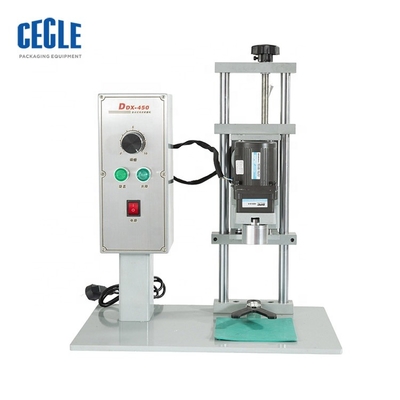 Tappatrice della bottiglia DDX-450 per il coperchiamento rotondo fatto di plastica