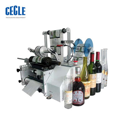 Etichettatrice automatica ad alta velocità applicatore dell'etichetta della bottiglia di acqua dell'ANIMALE DOMESTICO della bottiglia rotonda
