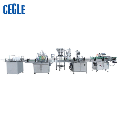 Macchina di rifornimento del miele dell'etichettatrice di coperchiamento e dell'acqua dell'imbottigliamento automatico del liquido riempitore liquido